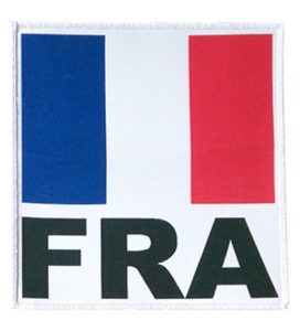 The French National uniform patch