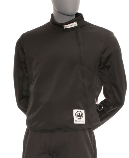 Mens Black Coaching Jacket With Strap Size 36 Left