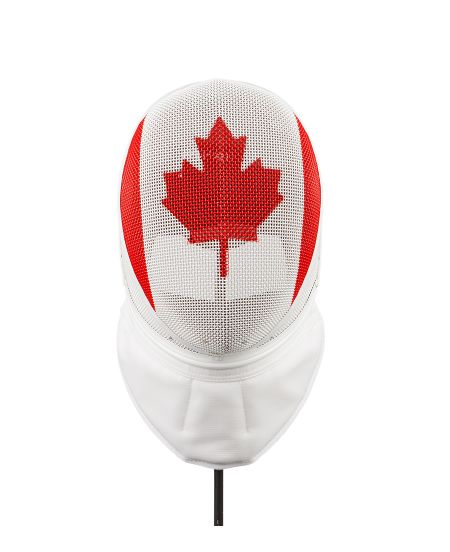 X-Change FIE Epee Mask With CAN Flag Design 