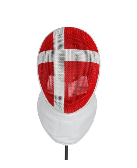 X-Change FIE Epee Mask With DEN Flag Design 