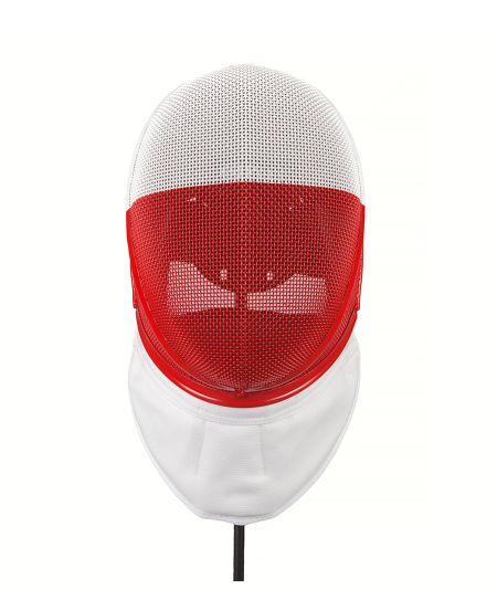 X-Change FIE Epee Mask With POL Flag Design 