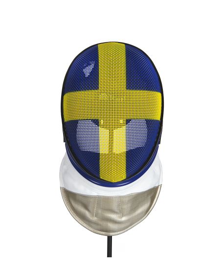 X-Change FIE Foil Mask With SWE Flag Design