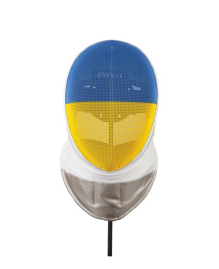 X-Change FIE Foil Mask With UKR Flag Design