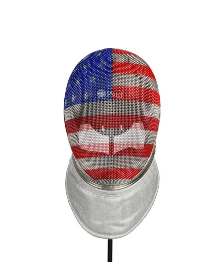 X-Change FIE Sabre Mask With USA Flag Design