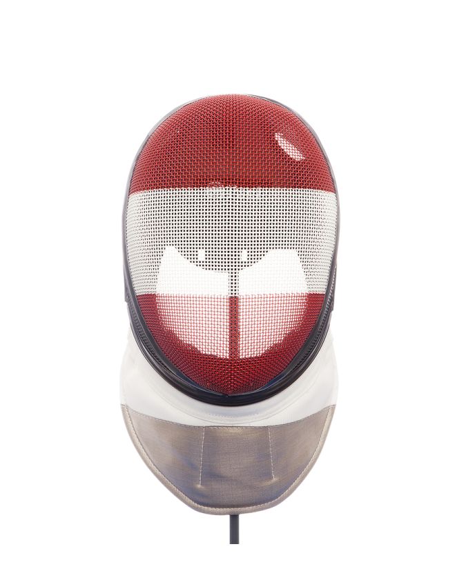 X-Change FIE Foil Mask With AUT Flag Design