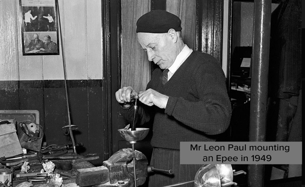 How to mount a Fencing Sword.