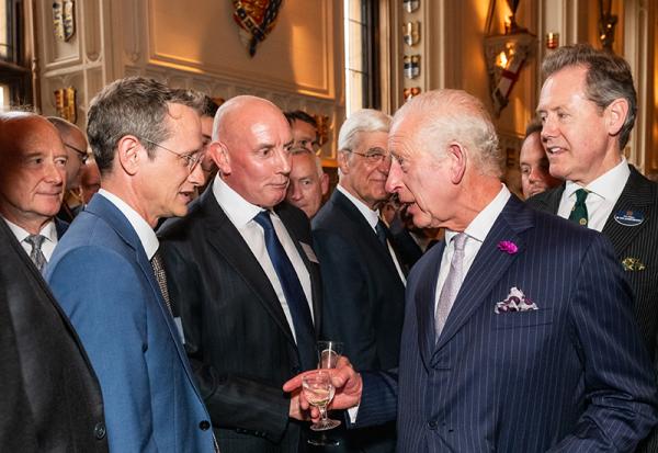 Leon Paul meets King Charles Fencing Ben Paul