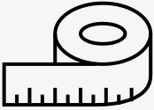 tape measure icon